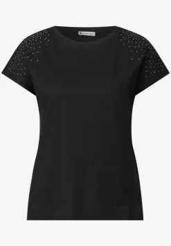 Shirt met edelstenen