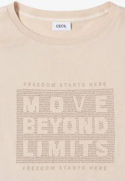 Shirt met edelstenen