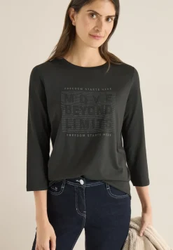 Shirt met edelstenen