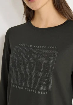 Shirt met edelstenen