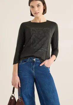 Shirt met edelstenen