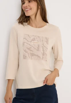 Shirt met edelstenen