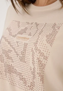 Shirt met edelstenen