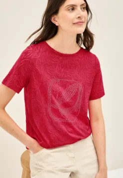 Shirt met edelstenen