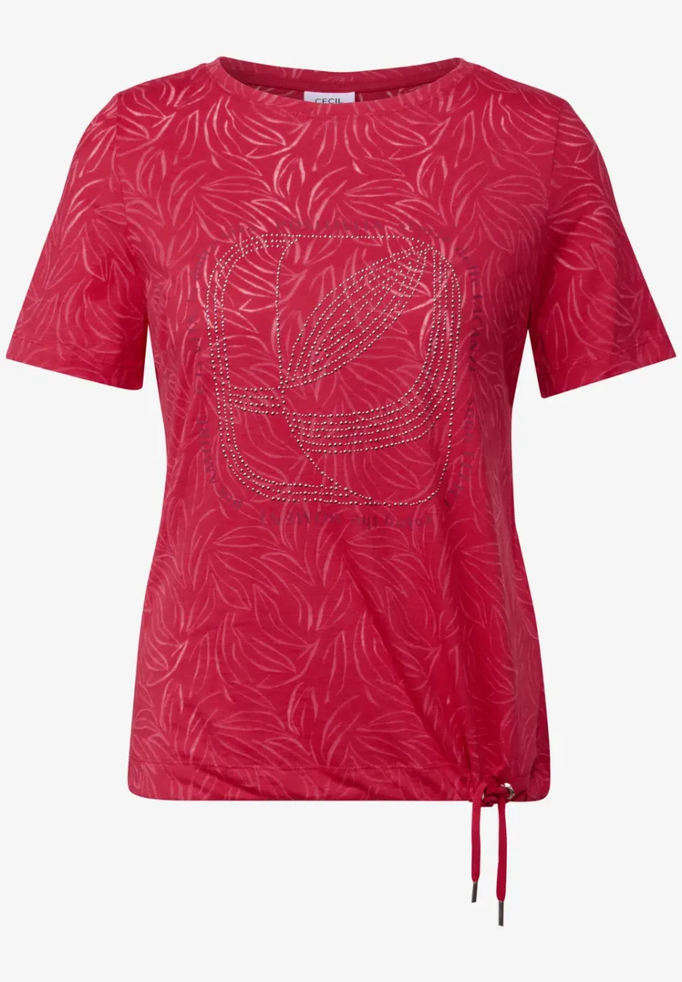 Shirt met edelstenen