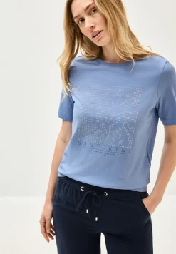 Shirt met edelstenen