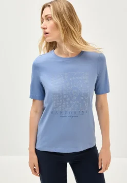 Shirt met edelstenen
