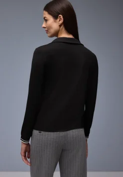 Shirt met een blouse-look