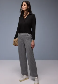 Shirt met een blouse-look