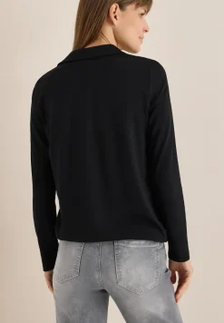 Shirt met een blouse-look