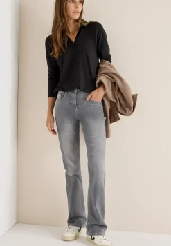 Shirt met een blouse-look