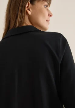 Shirt met een blouse-look