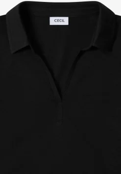 Shirt met een blouse-look