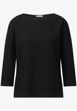Shirt met een fijne textuur