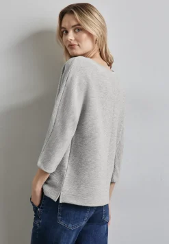 Shirt met een fijne textuur