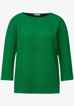 Shirt met een fijne textuur