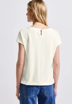 Shirt met een fijne textuur