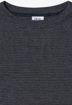 Shirt met fijne strepen