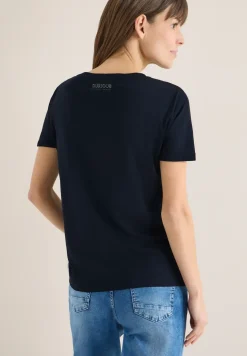 Shirt met foliedruk
