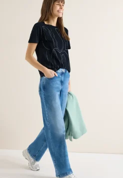 Shirt met foliedruk