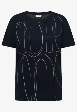 Shirt met foliedruk