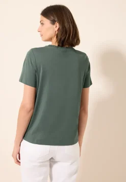 Shirt met foliedruk