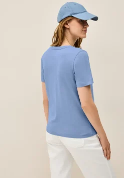 Shirt met folieprint