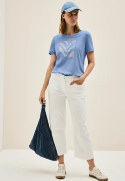 Shirt met folieprint