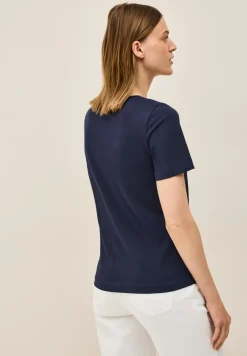 Shirt met folieprint