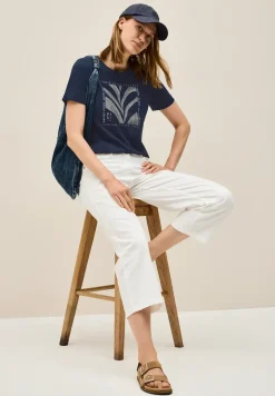 Shirt met folieprint