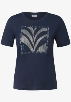 Shirt met folieprint