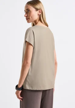 Shirt met folietekst