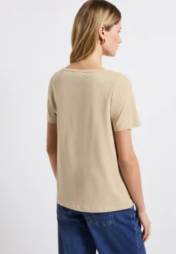 Shirt met folietekst