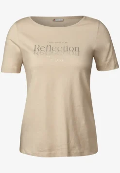 Shirt met folietekst