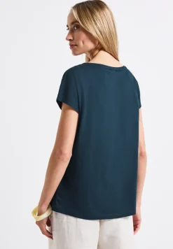 Shirt met folietekst