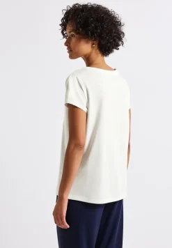 Shirt met folietekst