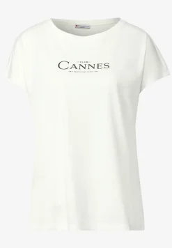 Shirt met folietekst