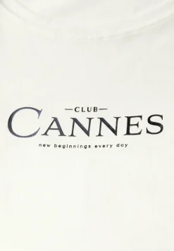 Shirt met folietekst