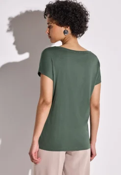 Shirt met folietekst