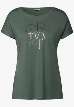 Shirt met folietekst
