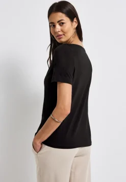 Shirt met folietekst