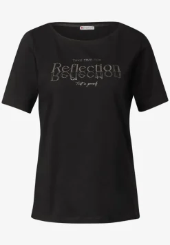 Shirt met folietekst