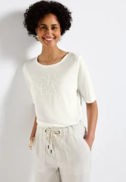 Shirt met folietekst