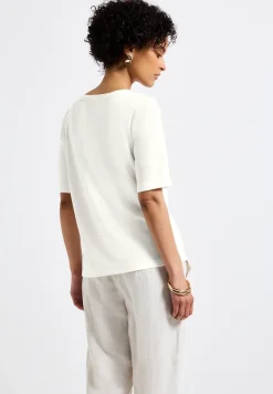 Shirt met folietekst