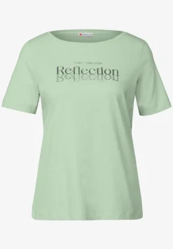 Shirt met folietekst