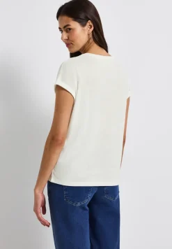 Shirt met folietekst
