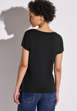 Shirt met folietekst