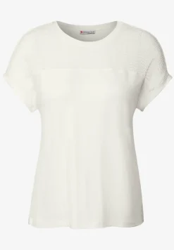 Shirt met gaatjesdetail