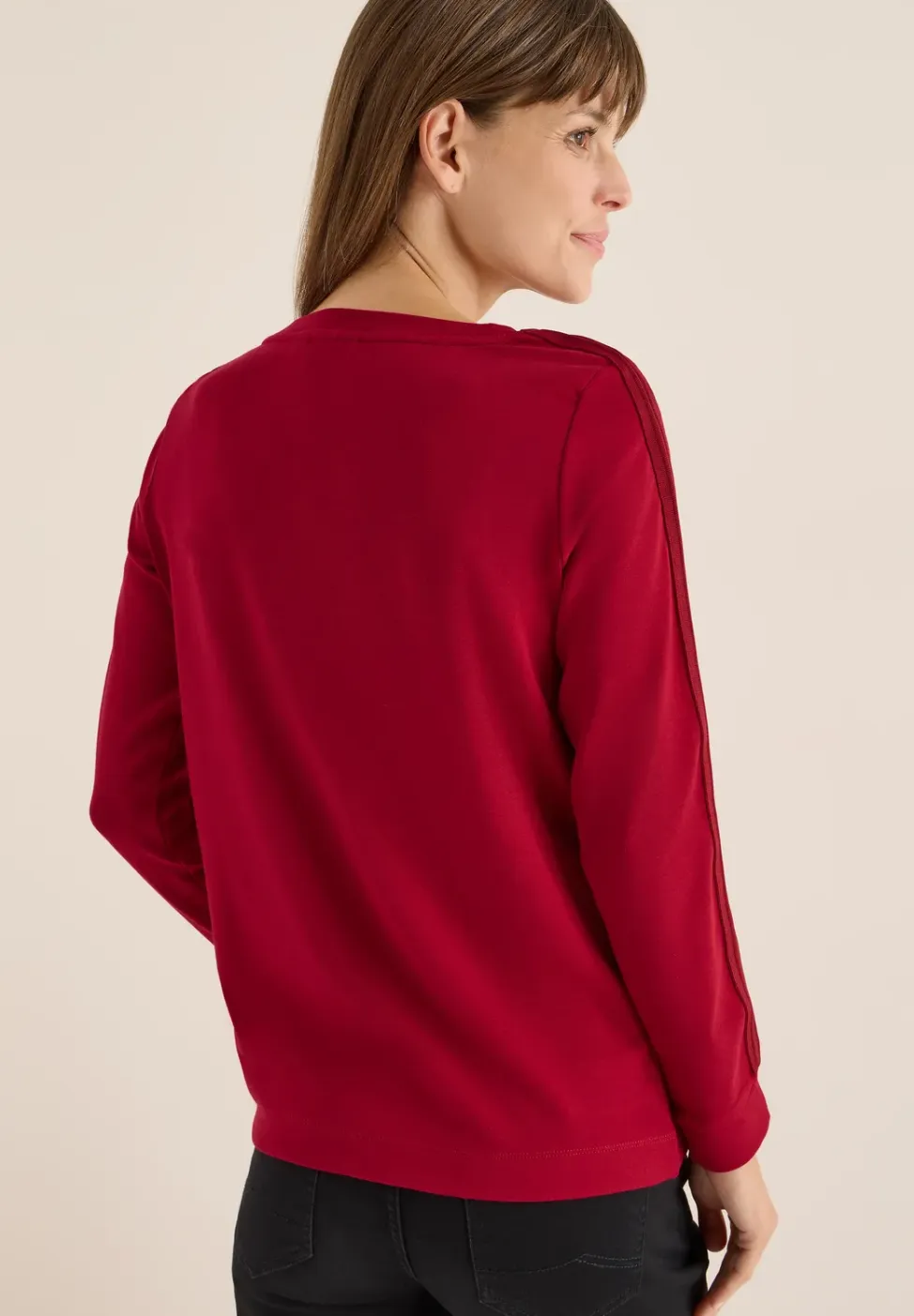 Shirt met gallonstrepen
