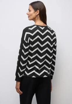 Shirt met galonstrepen